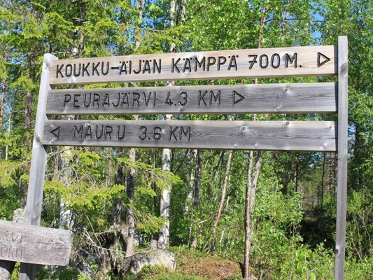 Wandern in Ranua Lappland: Karte, Feuerstellen und die schönsten Aussichtspunkte