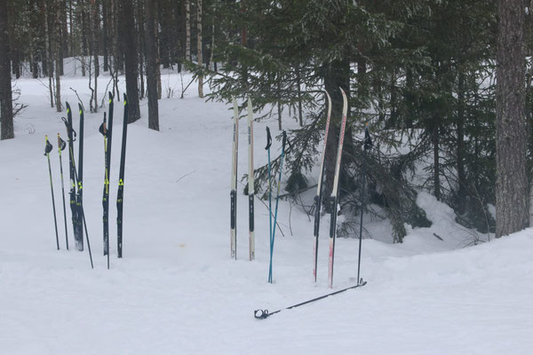 Winterbedingungen in Impiö