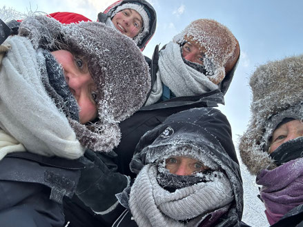 Ferien in Lappland mit Freundinnen