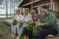 Frauenurlaub in Lappland