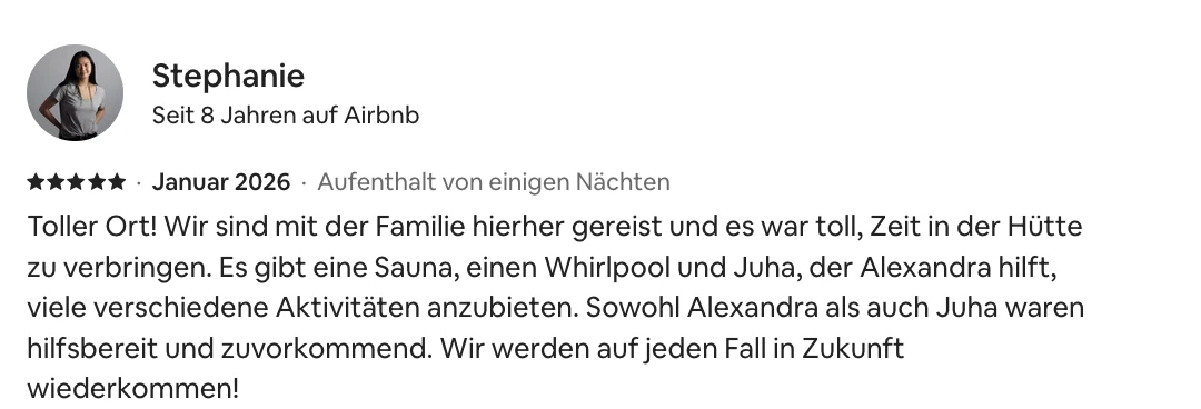 Buche dein Ferienhaus in Lappland