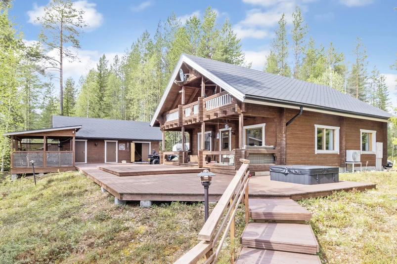 Mökki Tikka · Terrasse