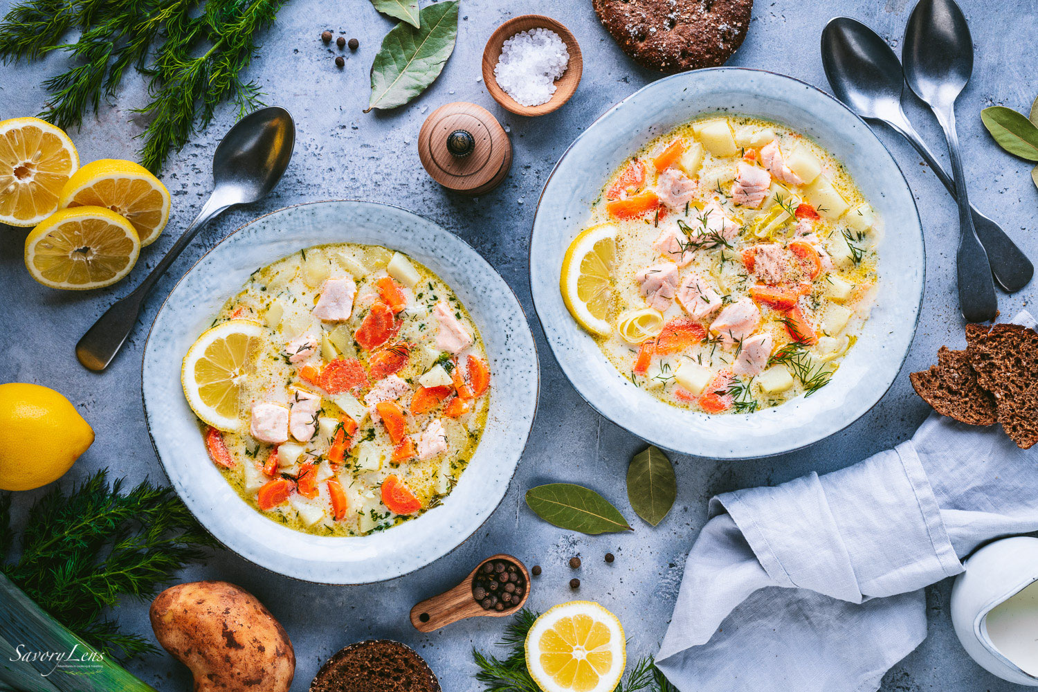 Lohikeitto Rezept: Finnlands Lachs-Kartoffelsuppe und wie sie in Lappland zubereitet wird