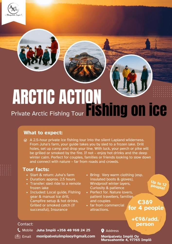 Eisangeln mit Juha – Arctic Action / Juha Impiö