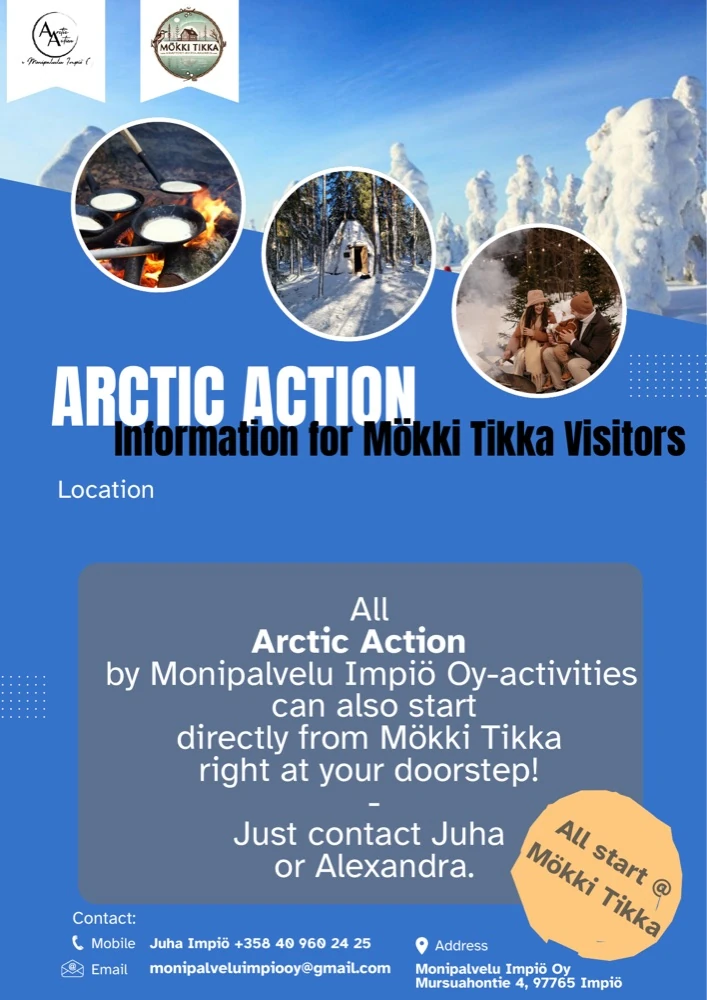 Start direkt am Mökki Tikka – Arctic Action / Juha Impiö